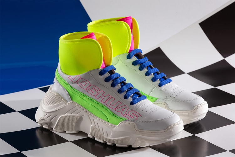 Joshua Sanders Teams up with I.T for a Limited Edition Neon "Neoprene" Sneaker