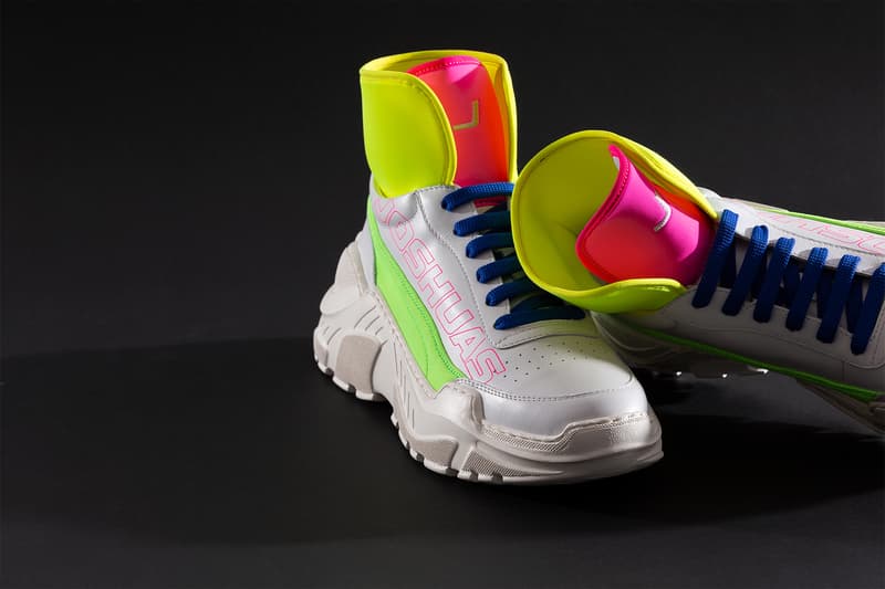 joshua sanders it neon neoprene sneaker hong kong limited edition exclusive