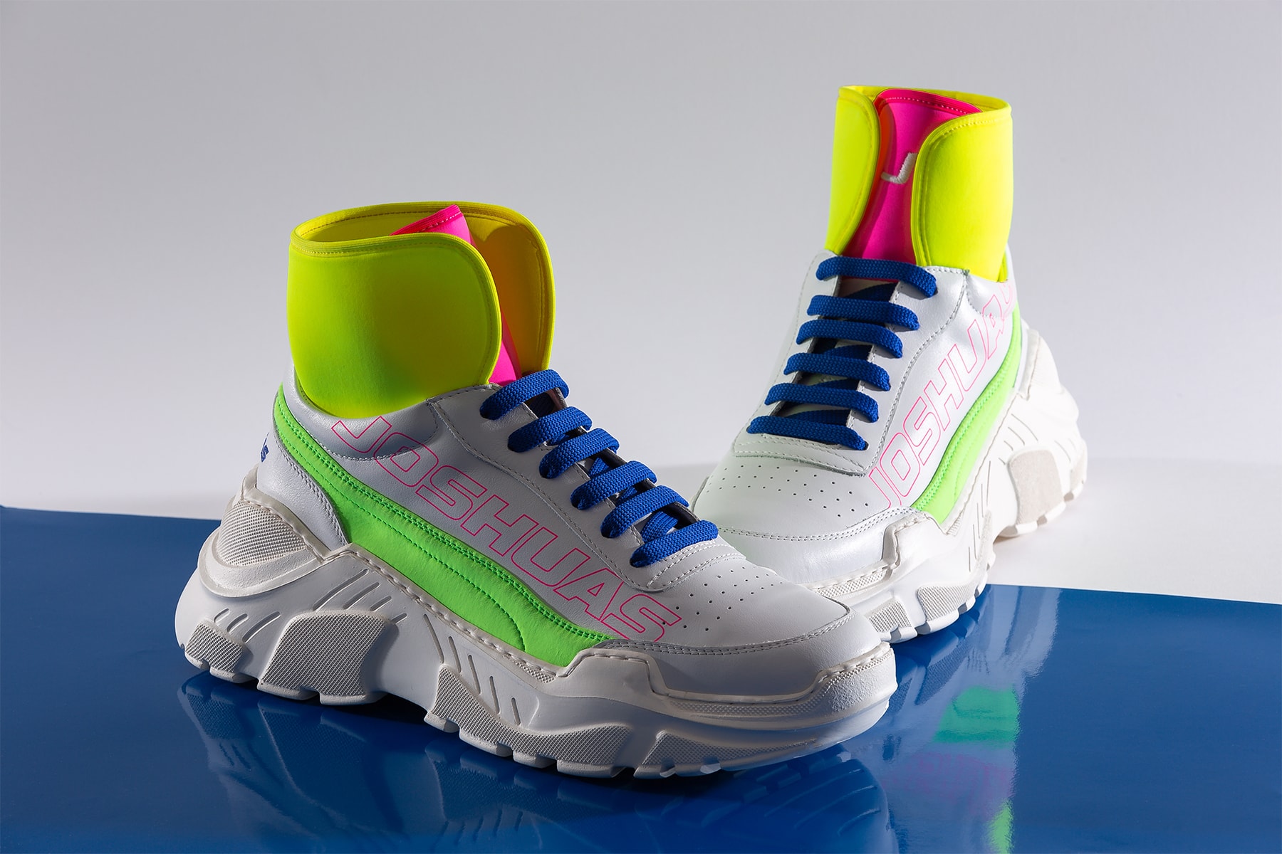 joshua sanders it neon neoprene sneaker hong kong limited edition exclusive
