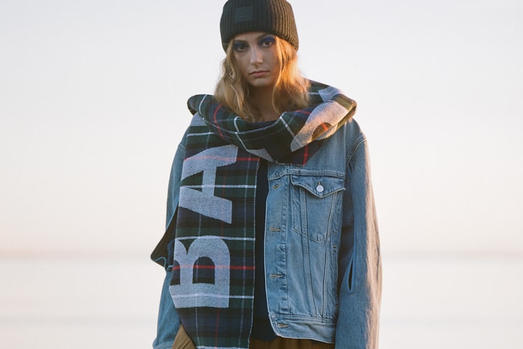 From Balenciaga to Acne Studios, Here Are All the Cozy Logo Scarves to Shop for Fall and Winter
