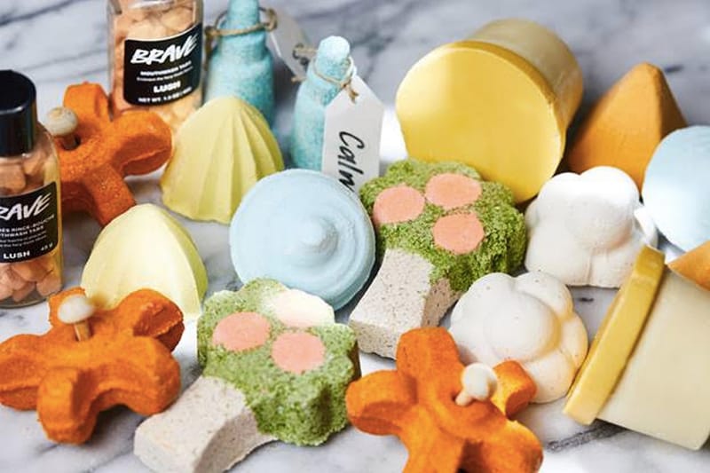You Don't Need a Bathtub to Use Lush's New Shower Bombs