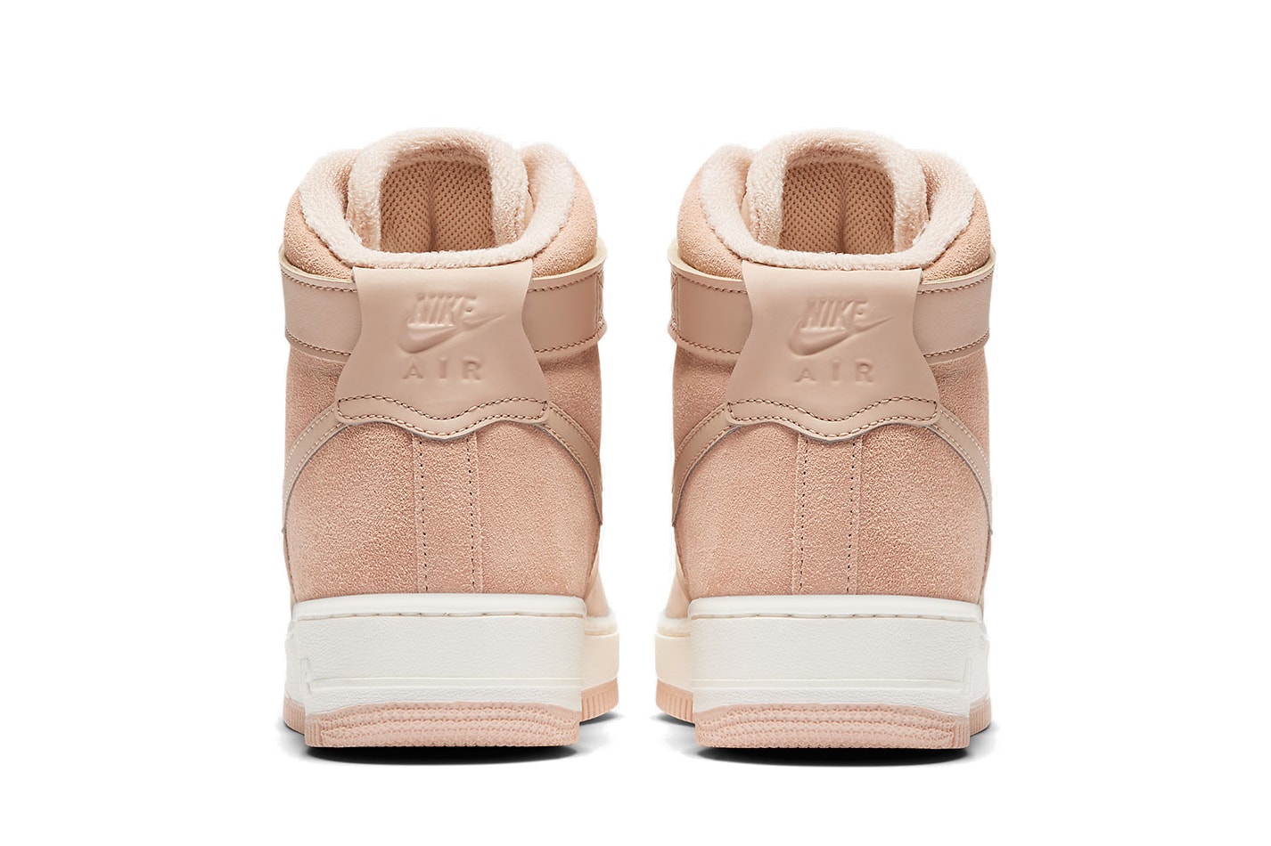 Nike Air Force 1 Hi "Bio Beige" Sneaker Release Blush Pink 