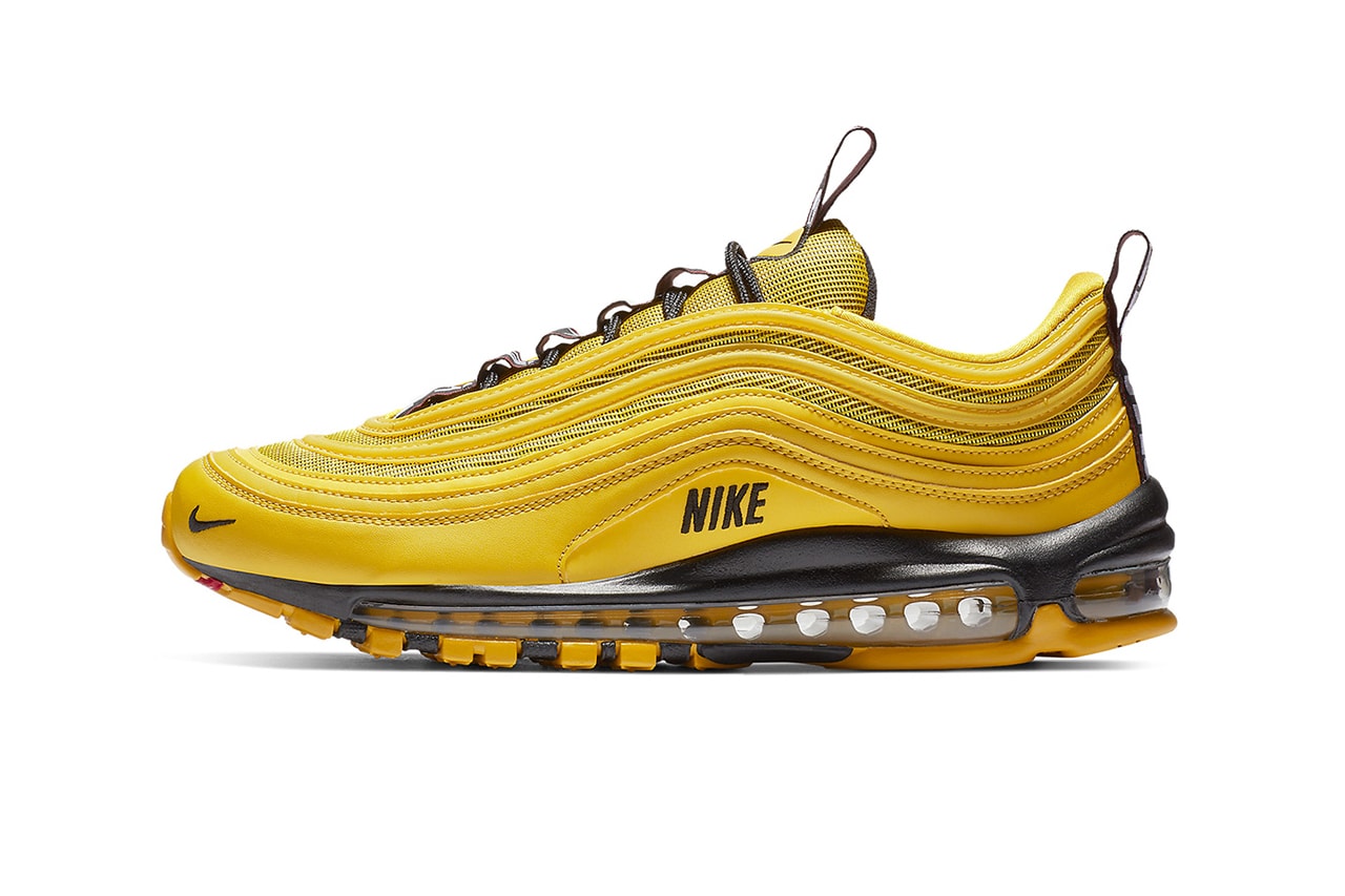 Nike Air Max 97 Bright Citron Yellow Taxi Trainers Sneakers 