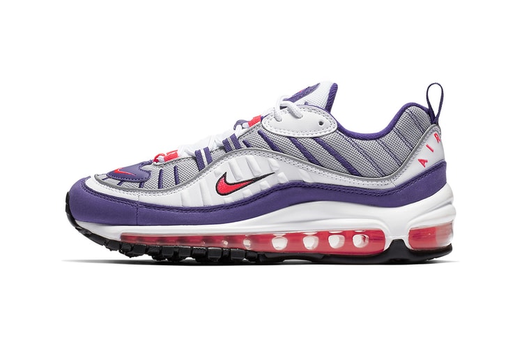 Nike's Women's-Exclusive Purple and Red Air Max 98 Is a Retro Essential