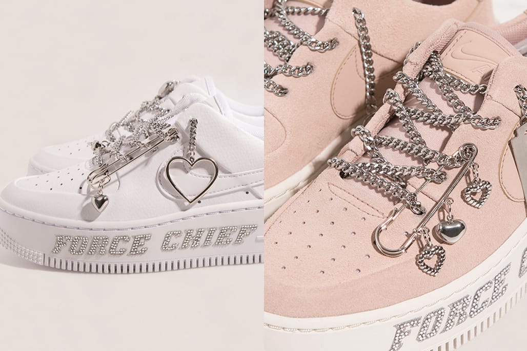 air force 1 chain laces