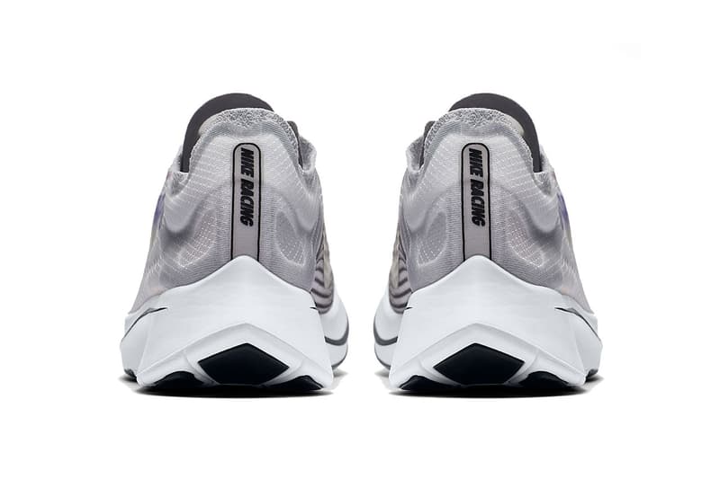 Nike Zoom Fly SP Arrives in Grey "Floral" Design Sneaker Running Shoe Trainer Sporty Upper Translucent