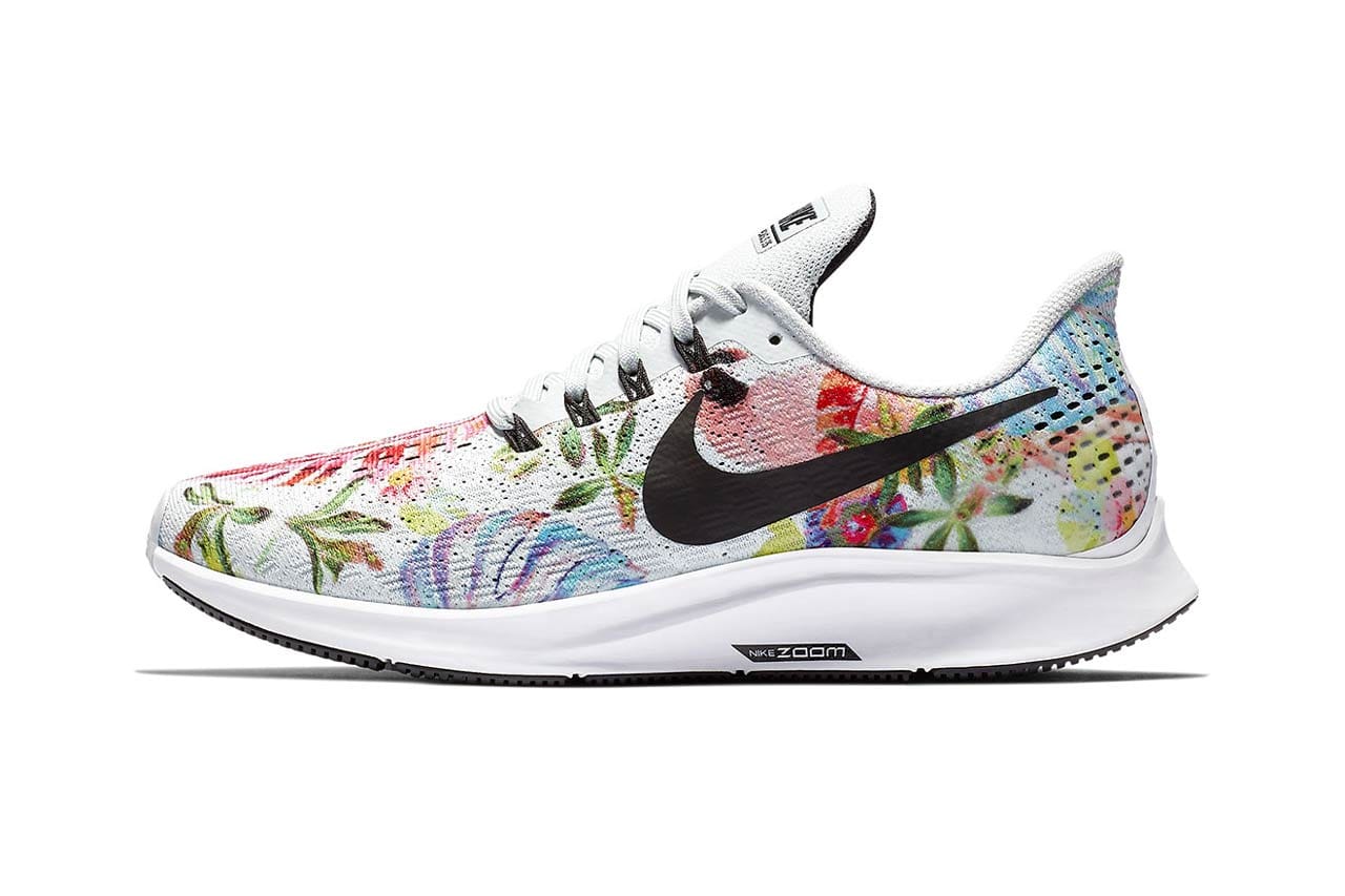 flower nike shoes
