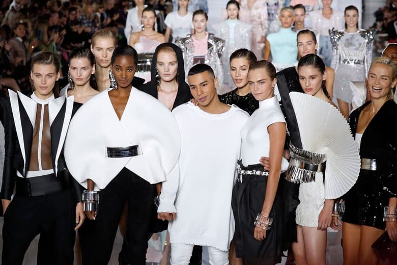 Balmain's Olivier Rousteing Brings Back Couture Fashion News Announcement Spring Summer 2019