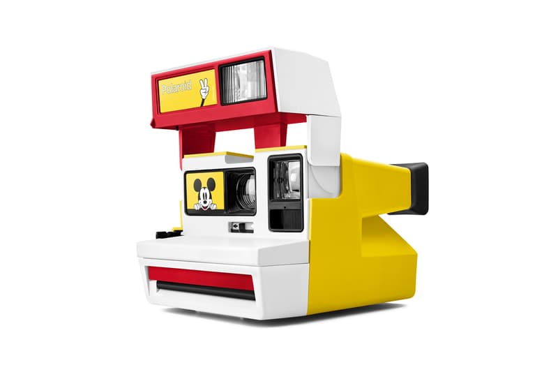 Mickey Mouse x Polaroid Originals 600 Camera White Red Yellow