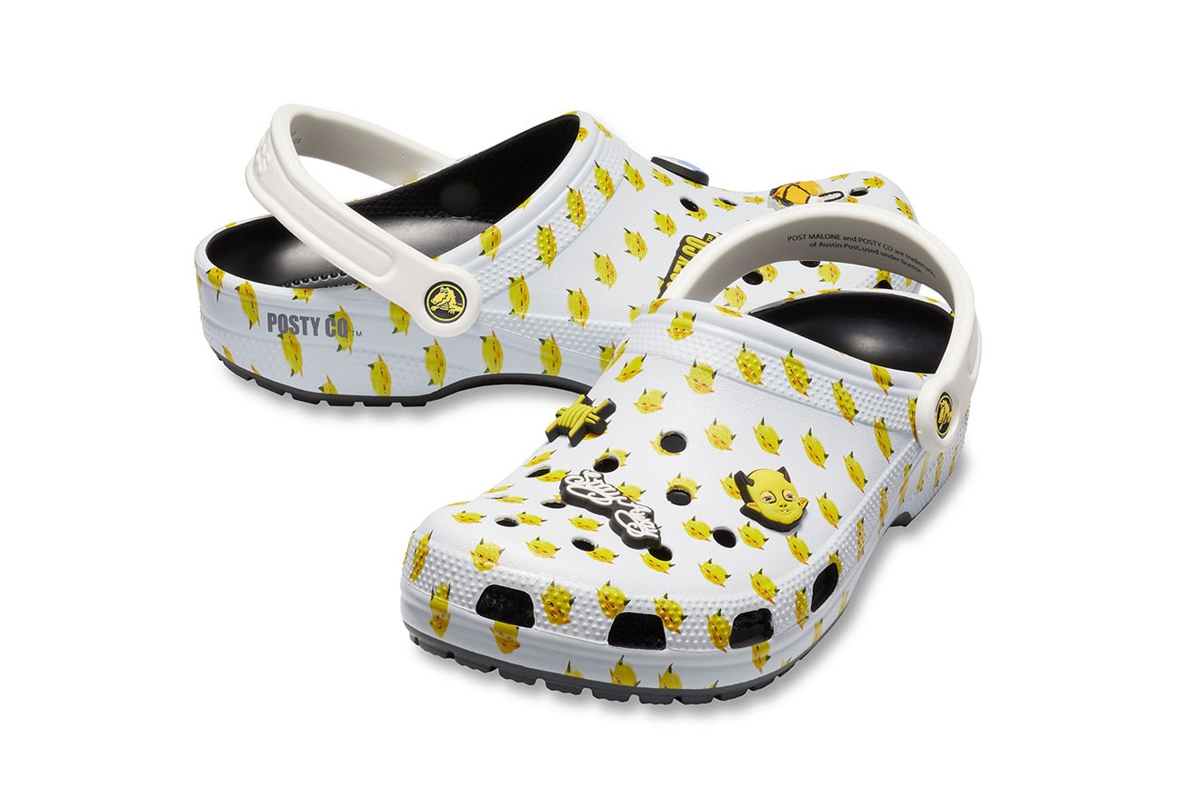 Crocs Post Malone Collaboration Release Shoe Sandal Rubber 