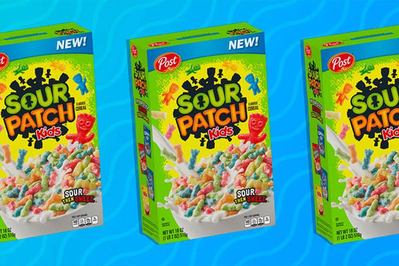 Would You Try Post's New Sour Patch Kids Cereal?