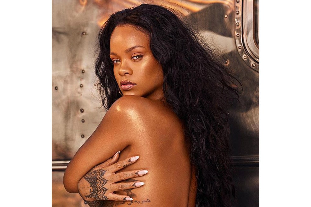 Rihanna Fenty Beauty Body Lava Luminizer Restock Campaign Highlighter Glow 2018