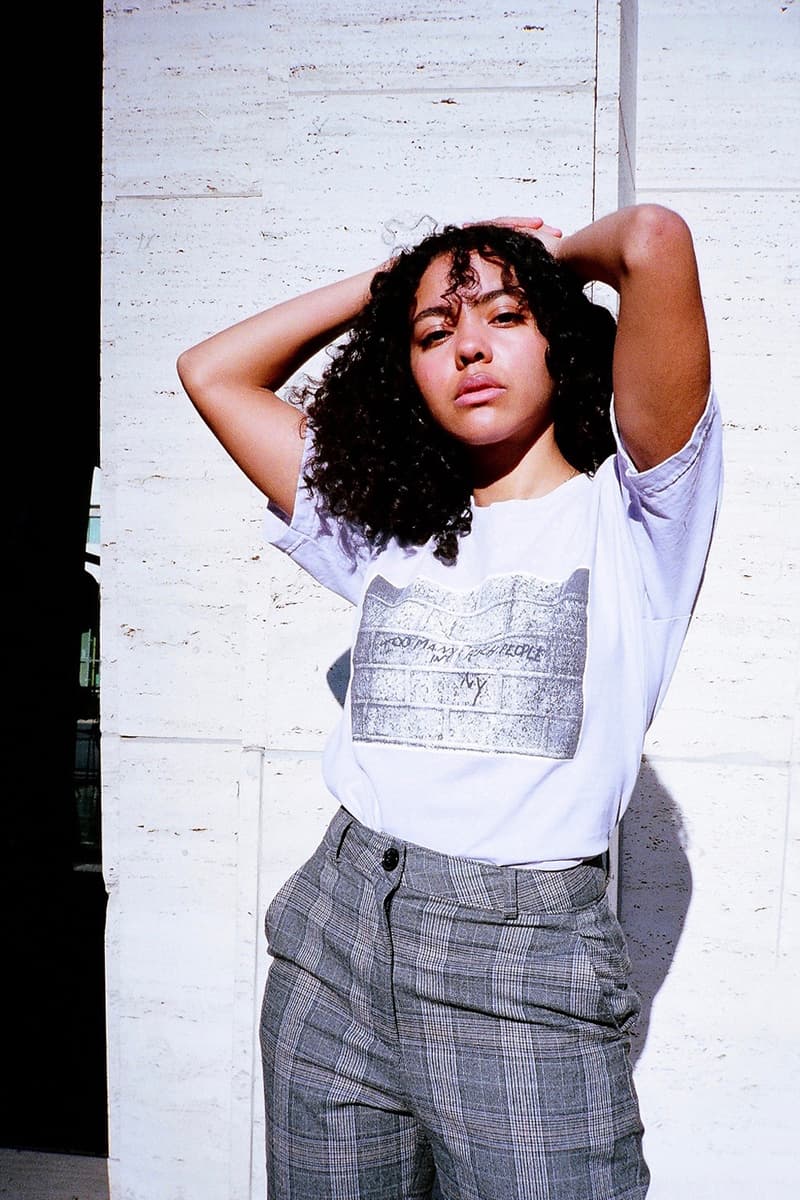 Shaniqwa Jarvis x X-Girl Capsule Collection T-shirt Purple