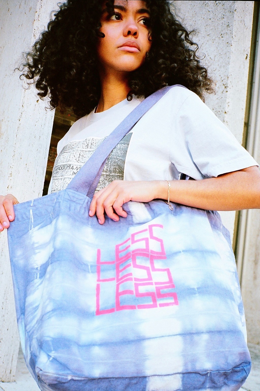 Shaniqwa Jarvis x X-Girl Capsule Collection Tote Bag Purple