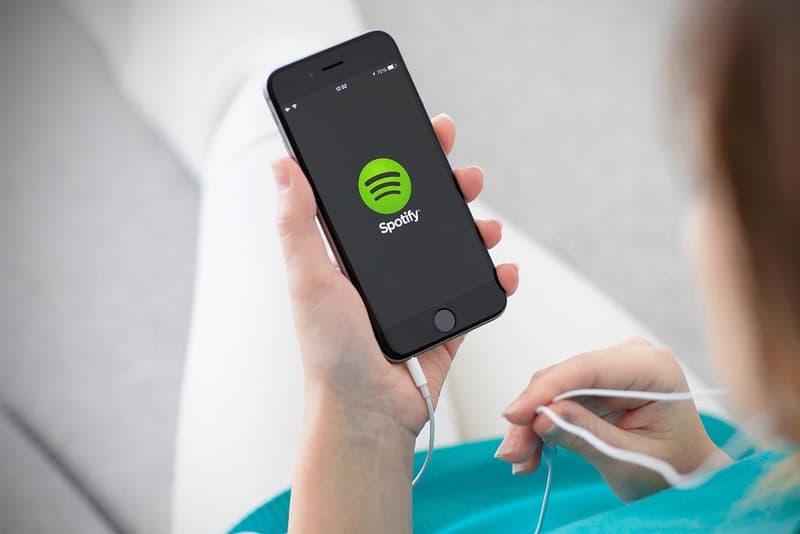 Spotify App iPhone Black