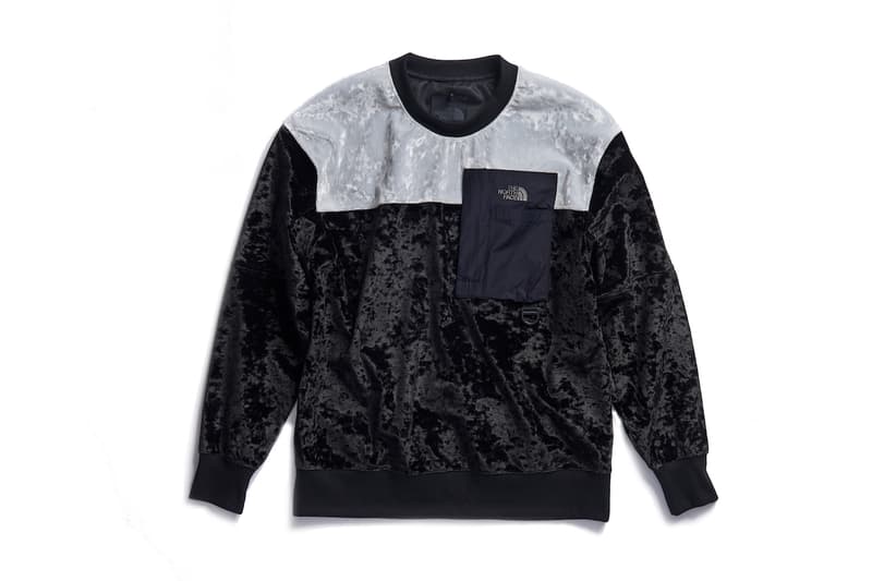 The North Face Black Series Velvet Collection Jacket Puffer Down Outerwear Satin Pink Red Blue White Black Grey Pants