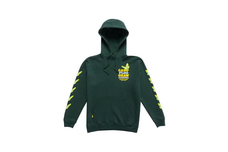 Tyler, The Creator Camp Flog Gnaw 2018 Merch Hoodie Green