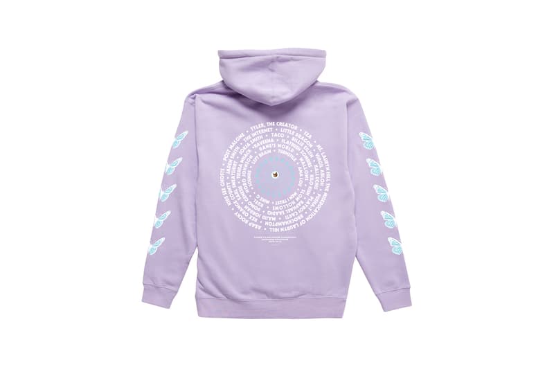 Tyler, The Creator Camp Flog Gnaw 2018 Merch Hoodi Purple