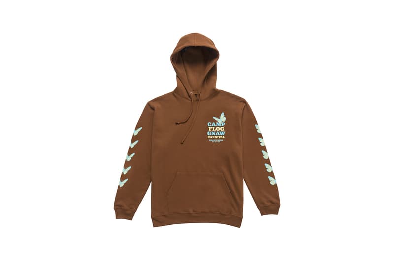 Tyler, The Creator Camp Flog Gnaw 2018 Merch Hoodie Brown