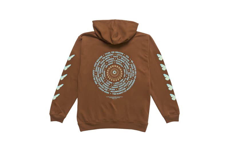 Tyler, The Creator Camp Flog Gnaw 2018 Merch Hoodie Brown