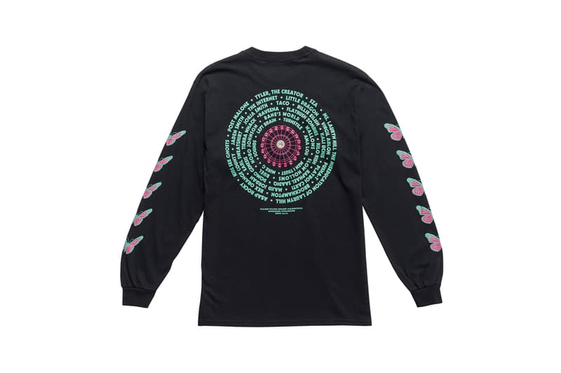 Tyler, The Creator Camp Flog Gnaw 2018 Merch Long Sleeve T-shirt Black