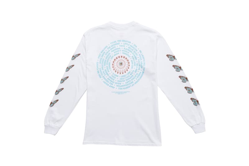 Tyler, The Creator Camp Flog Gnaw 2018 Merch Long Sleeve T-shirt White