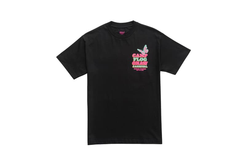 Tyler, The Creator Camp Flog Gnaw 2018 Merch T-shirt Black