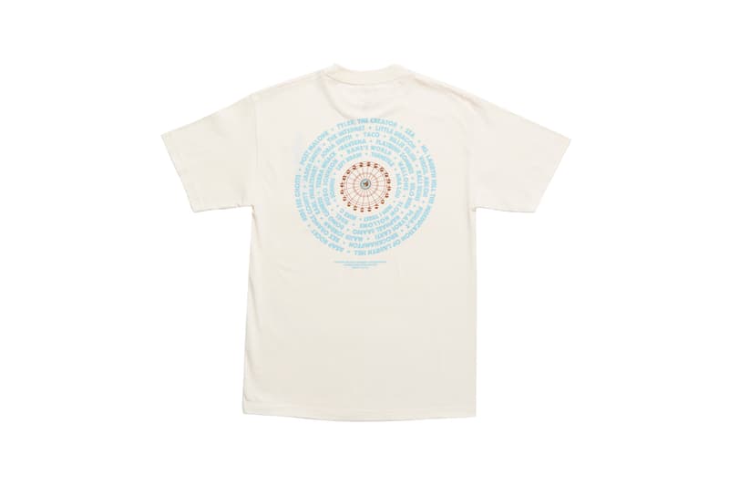 Tyler, The Creator Camp Flog Gnaw 2018 Merch T-shirt Cream