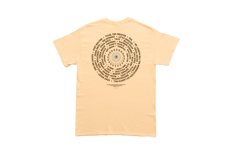 Tyler, The Creator Camp Flog Gnaw 2018 Merch T-shirt Tan