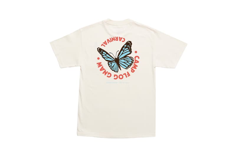 Tyler, The Creator Camp Flog Gnaw 2018 Merch T-shirt Cream