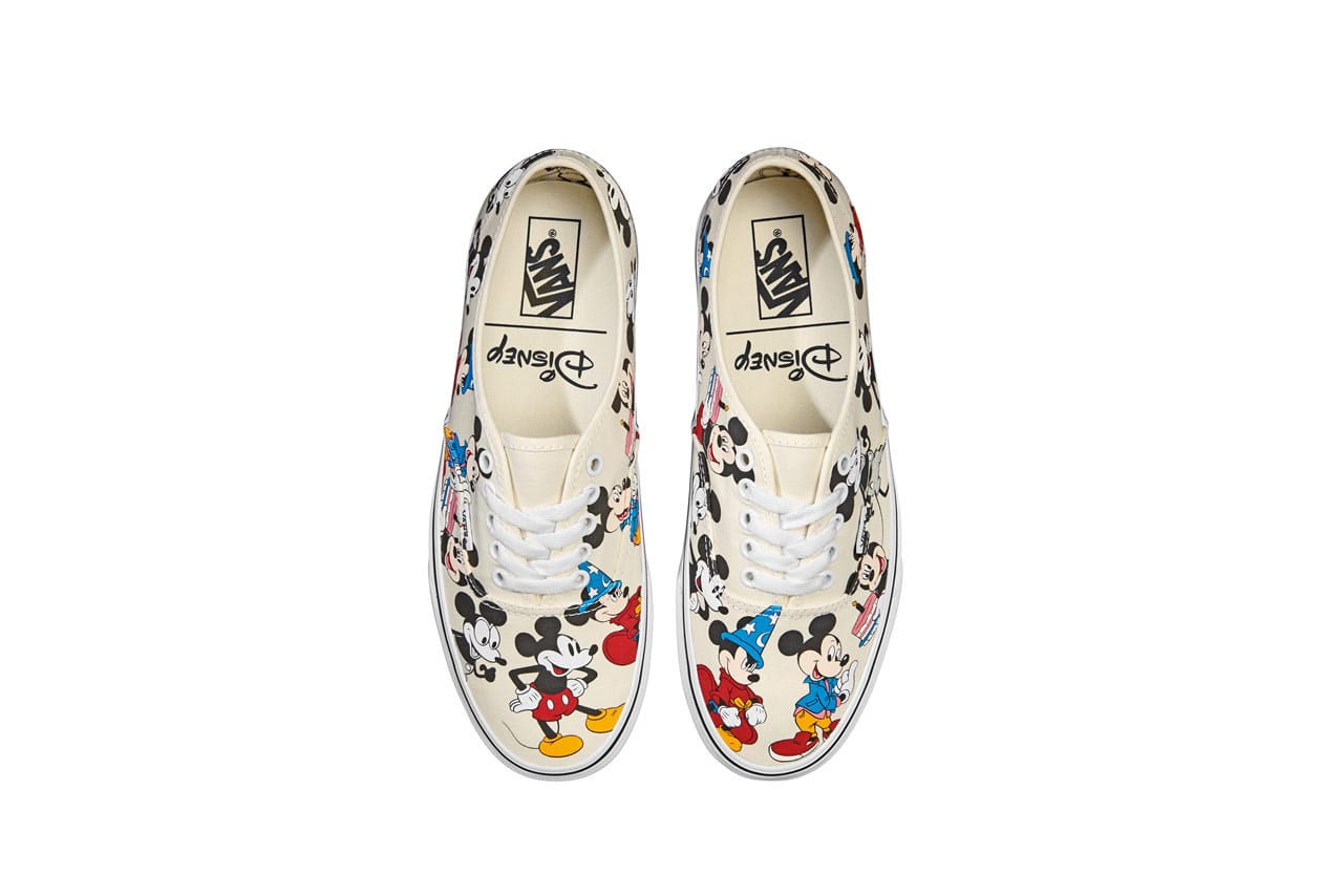 Vans' Mickey Mouse Authentic and T 