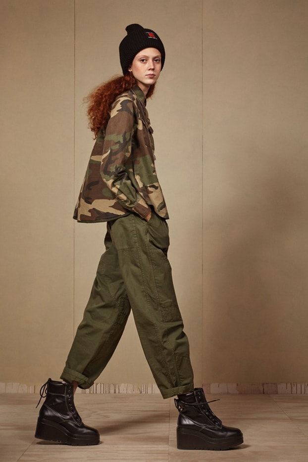 Zara SRPLS 2018 Collection Lookbook Camouflage Jacket Pants Green