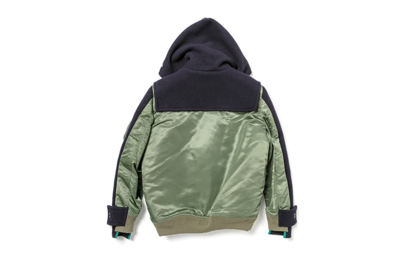Gloverall x Sacai Outerwear Collection Jackets Puffer Parka