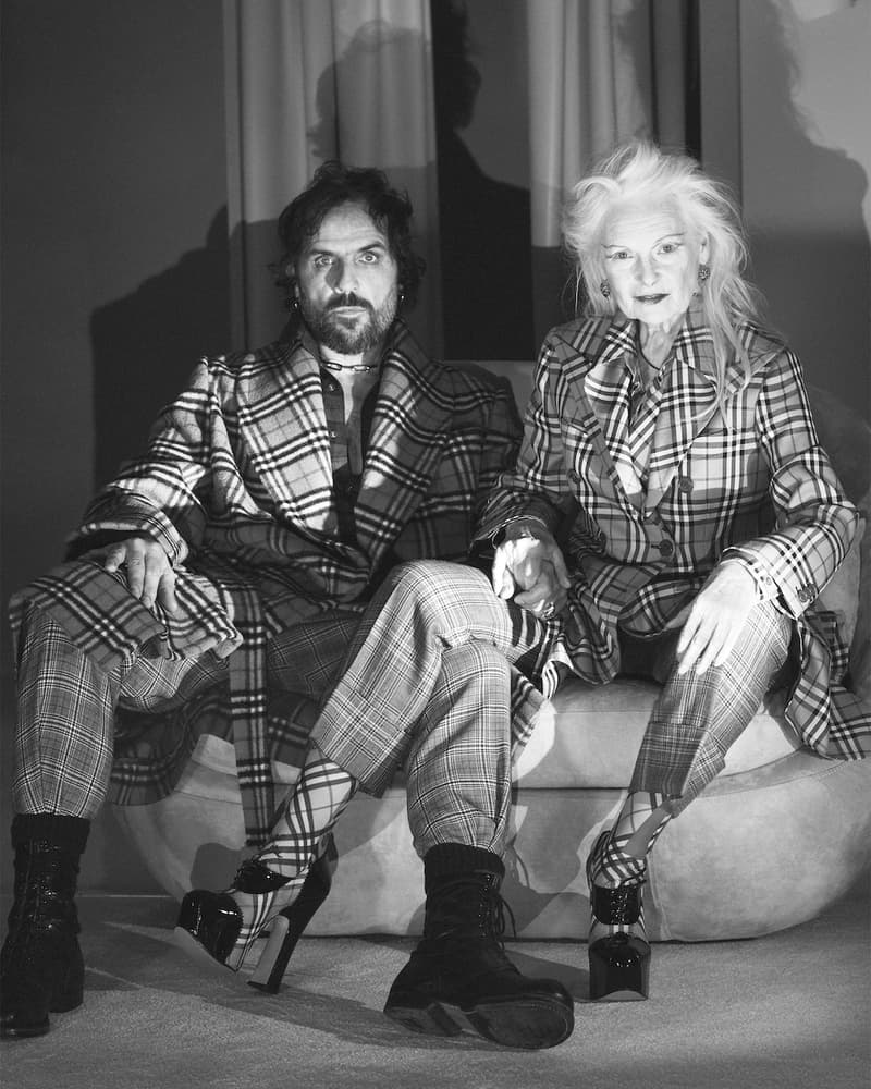 Vivienne Westwood x Burberry Campaign David Sims Riccardo Tisci Collaboration