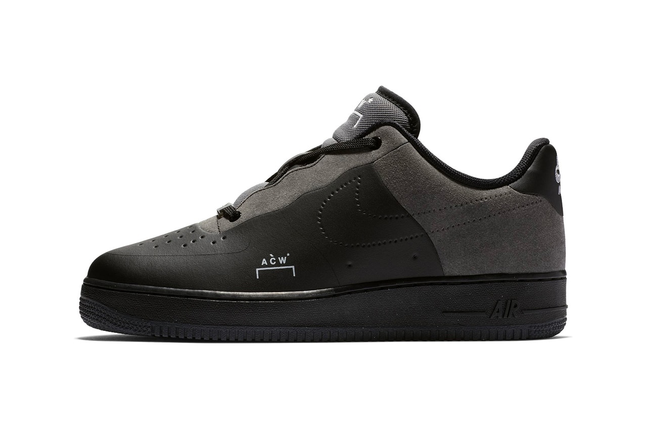 A-COLD-WALL* Nike Air Force 1 Black