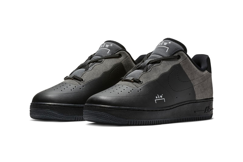 A-COLD-WALL* Nike Air Force 1 Black