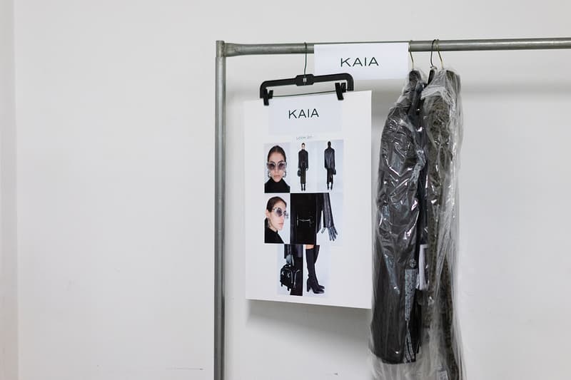 Alexander Wang December 2018 Runway Show Backstage Model Kaia Gerber