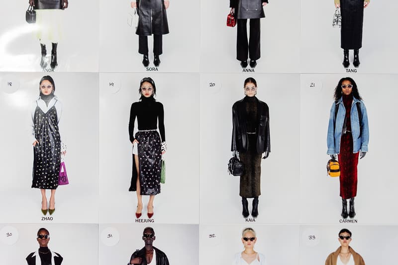 Alexander Wang December 2018 Runway Show Backstage Models