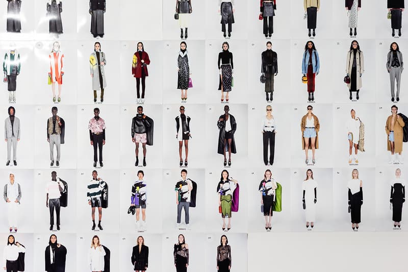 Alexander Wang December 2018 Runway Show Backstage Models