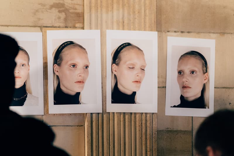Alexander Wang December 2018 Runway Show Backstage Model