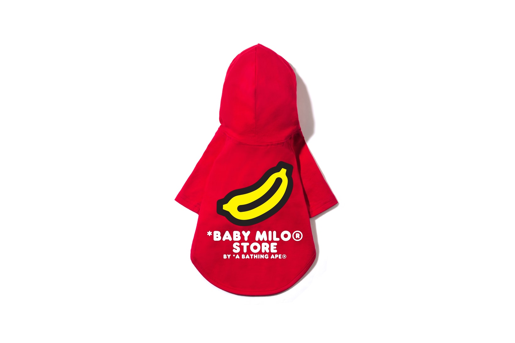 BAPE Baby Milo Pet Collection Hoodie Red