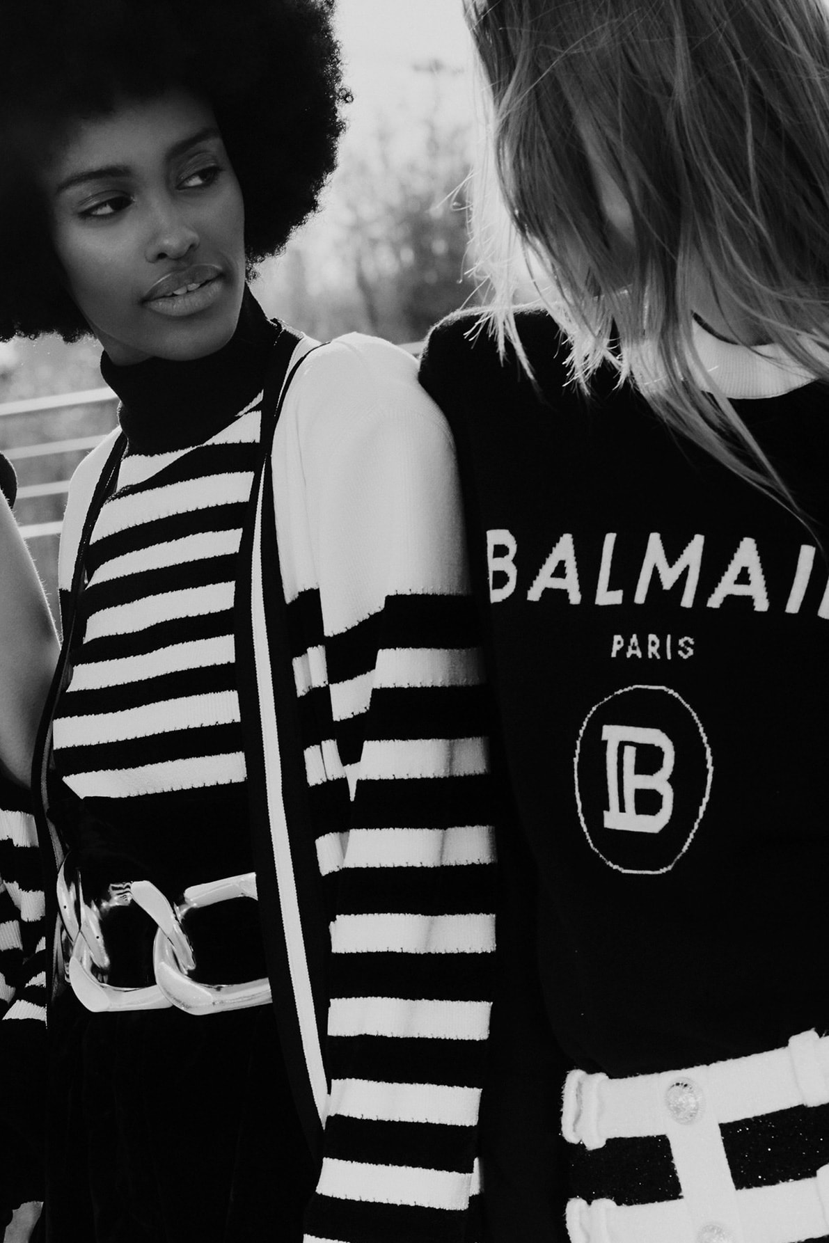 balmain new logo pre-fall 2019 collection olivier rousteing