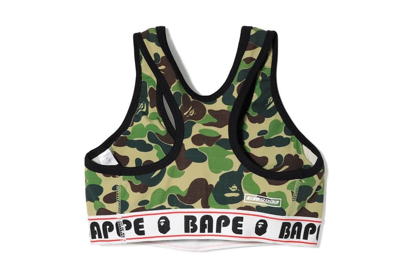 bape a bathing ape sportswear workout apparel sports bra leggings womens