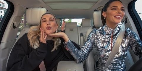 Carpool Karaoke Hailey Bieber Kendall Jenner Hypebae