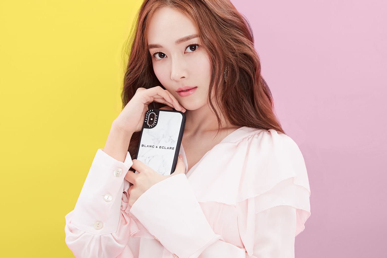 Casetify x Jessica Jung Phone Case Collaboration Accessory Print Campaign