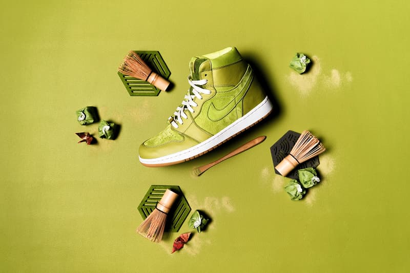 Air Jordan 1 Matcha Green Tea Custom