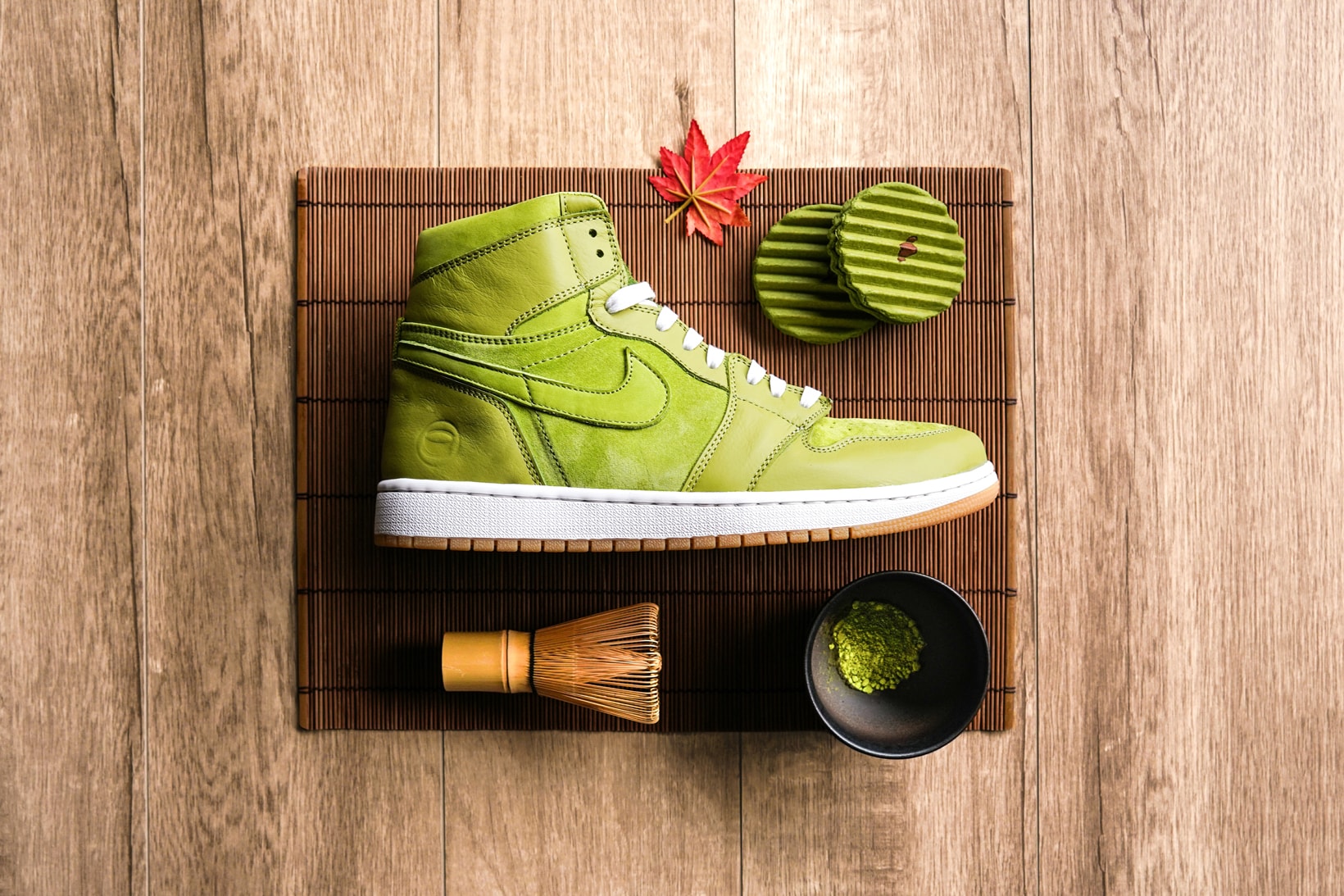 Air Jordan 1 Matcha Green Tea Custom