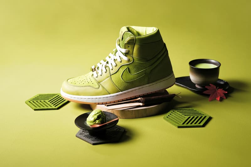 Air Jordan 1 Matcha Green Tea Custom