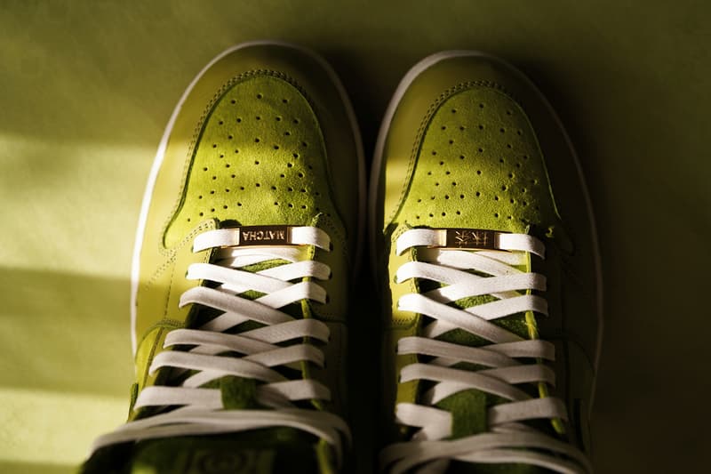 Air Jordan 1 Matcha Green Tea Custom