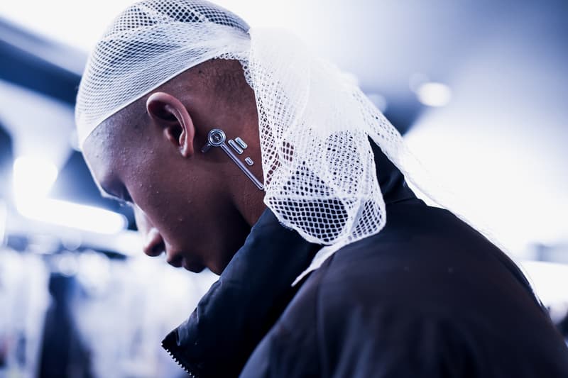 dior men's homme prefall 2019 show collection tokyo backstage behind the scenes yoon ahn ambush matthew williams alyx kim jones hajime sorayama